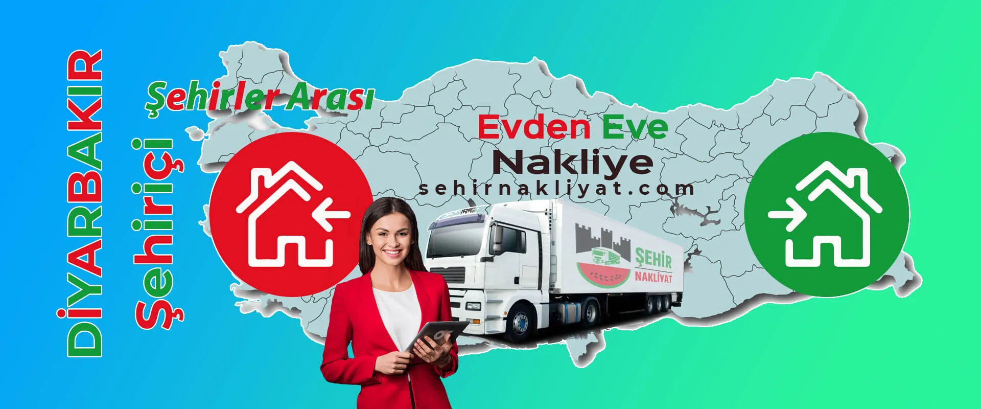 Diyarbakır Şehir içi - Şehirler arası Evden Eve Nakliyat